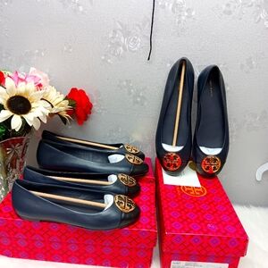 Tory Burch Chelsea Cap-Toe Ballet Flat